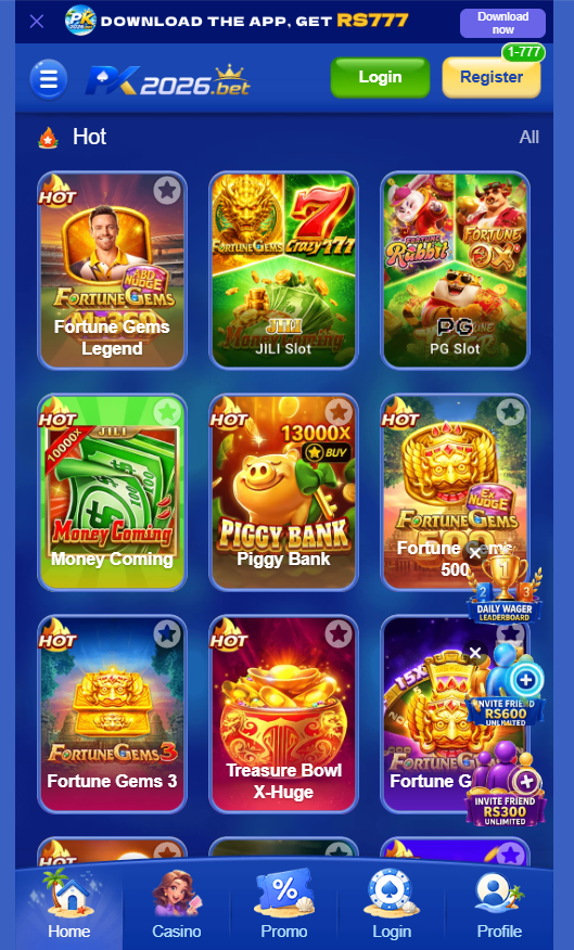 pk2026bet game reward