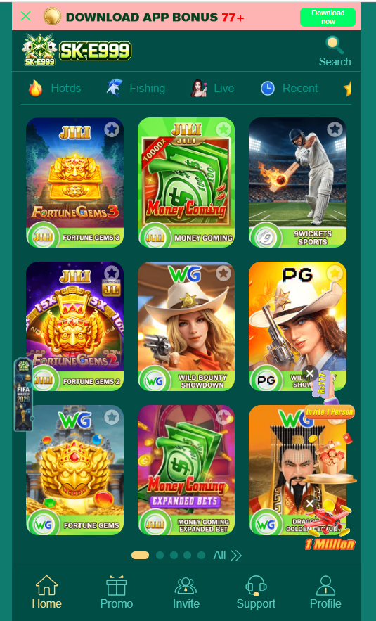 ske999 game reward